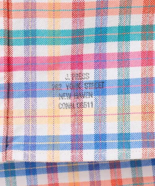 J.PRESS(ジェイプレス)の「【KING SIZE】コットンオックス マルチチェック シャツ / ボタンダウン(シャツ/ブラウス・メンズ・ブルー系3/ホワイト系3・5L/4L/3L/2L)」の20枚目の写真