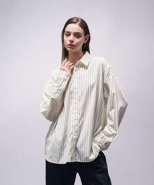 SELLE GLANT(セレグランテ)の「ASSORT REGULAR COLLAR SHIRT/アソートレギュラーカラーシャツ(シャツ/ブラウス・メンズ・ナチュラル/ブルー/アイボリー/ダークブラウン/オフホワイト・MEDIUM/SMALL/LARGE)」の3枚目の写真