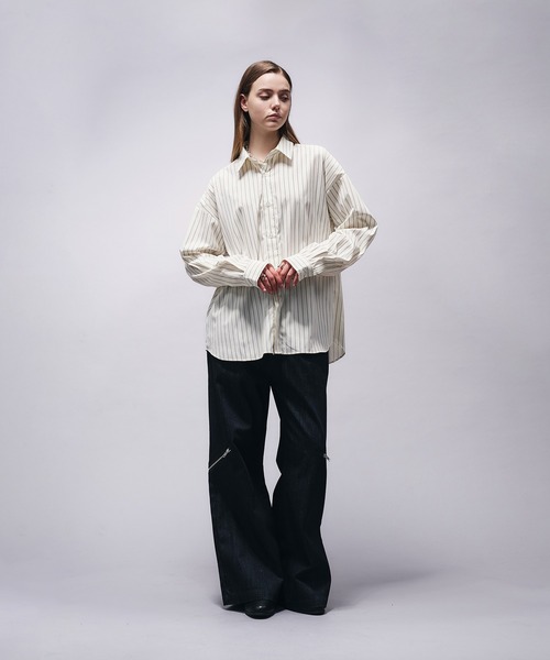 SELLE GLANT(セレグランテ)の「ASSORT REGULAR COLLAR SHIRT/アソートレギュラーカラーシャツ(シャツ/ブラウス・メンズ・ナチュラル/ブルー/アイボリー/ダークブラウン/オフホワイト・MEDIUM/SMALL/LARGE)」の21枚目の写真