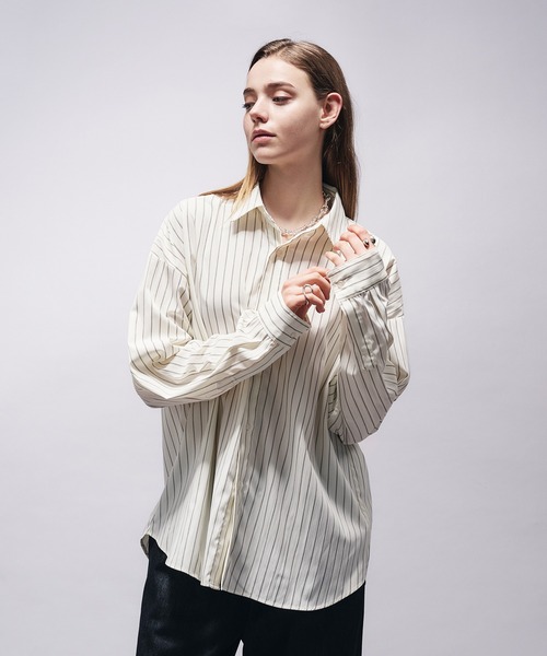SELLE GLANT(セレグランテ)の「ASSORT REGULAR COLLAR SHIRT/アソートレギュラーカラーシャツ(シャツ/ブラウス・メンズ・ナチュラル/ブルー/アイボリー/ダークブラウン/オフホワイト・MEDIUM/SMALL/LARGE)」の17枚目の写真