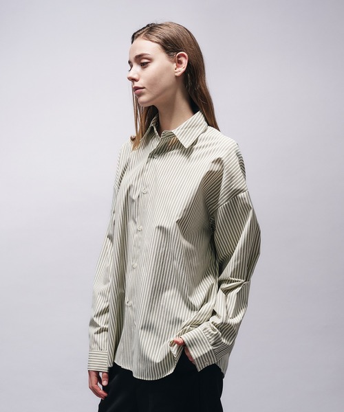 SELLE GLANT(セレグランテ)の「ASSORT REGULAR COLLAR SHIRT/アソートレギュラーカラーシャツ(シャツ/ブラウス・メンズ・ナチュラル/ブルー/アイボリー/ダークブラウン/オフホワイト・MEDIUM/SMALL/LARGE)」の7枚目の写真