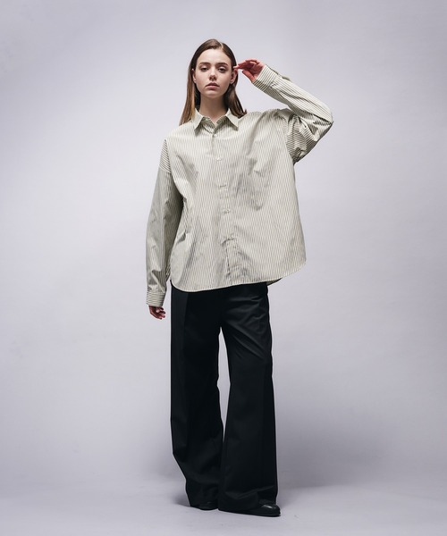 SELLE GLANT(セレグランテ)の「ASSORT REGULAR COLLAR SHIRT/アソートレギュラーカラーシャツ(シャツ/ブラウス・メンズ・ナチュラル/ブルー/アイボリー/ダークブラウン/オフホワイト・MEDIUM/SMALL/LARGE)」の12枚目の写真