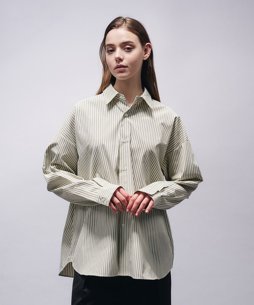 SELLE GLANT(セレグランテ)の「ASSORT REGULAR COLLAR SHIRT/アソートレギュラーカラーシャツ(シャツ/ブラウス・メンズ・ナチュラル/ブルー/アイボリー/ダークブラウン/オフホワイト・MEDIUM/SMALL/LARGE)」の8枚目の写真
