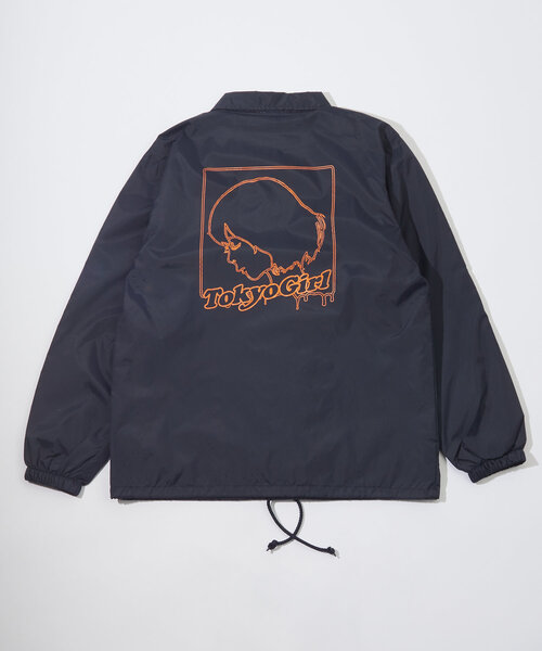 tokyo INDIANS コーチジャケット　ネイビー　Lサイズ 新品 青 L Tokyo Indians 東京インディアンズ コーチJacket