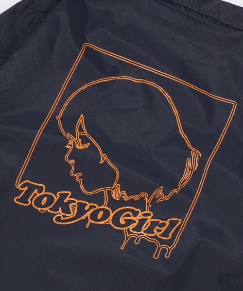 セール】【WEB限定】(UNISEX) TOKYO GIRL コーチジャケット