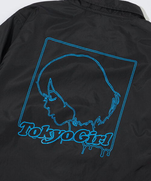セール】【WEB限定】(UNISEX) TOKYO GIRL コーチジャケット
