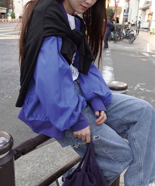 【完売品・未使用】メッシュレイヤースタンドブルゾン MESH RIDERS JACKET – BLUCO. INC