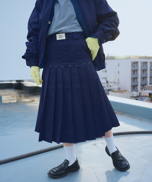 セール】街のチノプリーツスカート（スカート）｜common gull products