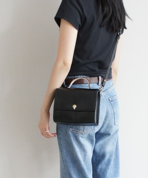 TIDEWAY(タイドウェイ)の「MOSS SWITCH 2WAY BAG(ショルダーバッグ・レディース・グリーン/ブラック/アッシュグレー/ワイン/ベージュ・FREE)」の22枚目の写真