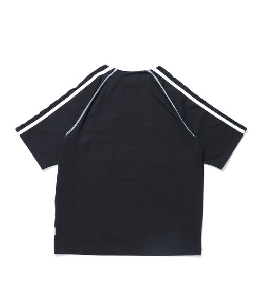 BEN DAVIS(ベンデイビス)の「【BEN DAVIS(ベンデイビス)】SIDE STRIPE TEAM TEE / Tシャツ 半袖 ゲームシャツ ブロークコア ラグラン クルーネック(Tシャツ/カットソー・メンズ・オフホワイト/ブラック/ホワイト/ネイビー・MEDIUM/LARGE/X-LARGE)」の22枚目の写真