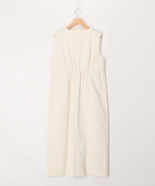 MICO COULIER（ミコクリエ）の「《オケージョン対応》ふくれストライプワンピース（ワンピース・レディース・ブラック/オフホワイト・38）」の6枚目の写真