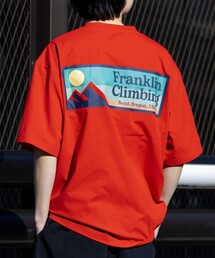 【Franklin Climbing】FLEX TECH バックプリント 半袖ロゴTシャツ
