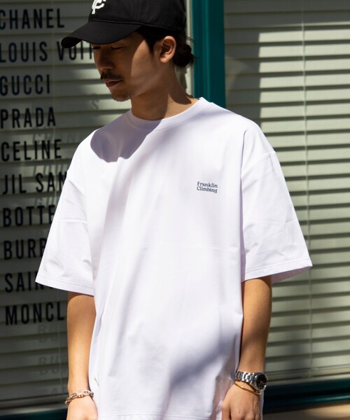 Franklin Climbing（フランクリンクライミング）の「【Franklin Climbing】FLEX TECH バックプリント 半袖ロゴTシャツ（Tシャツ/カットソー・メンズ・ホワイト/ブラック/グレー/レッド・M/L）」の20枚目の写真