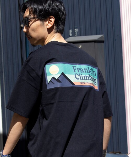 Franklin Climbing（フランクリンクライミング）の「【Franklin Climbing】FLEX TECH バックプリント 半袖ロゴTシャツ（Tシャツ/カットソー・メンズ・ホワイト/ブラック/グレー/レッド・M/L）」の17枚目の写真