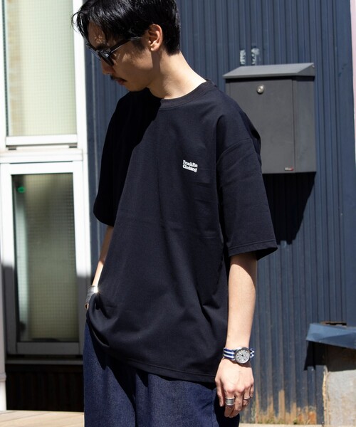 Franklin Climbing（フランクリンクライミング）の「【Franklin Climbing】FLEX TECH バックプリント 半袖ロゴTシャツ（Tシャツ/カットソー・メンズ・ホワイト/ブラック/グレー/レッド・M/L）」の8枚目の写真