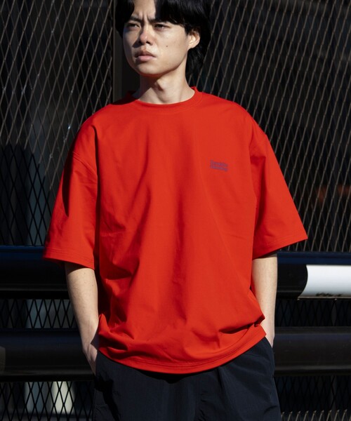 Franklin Climbing（フランクリンクライミング）の「【Franklin Climbing】FLEX TECH バックプリント 半袖ロゴTシャツ（Tシャツ/カットソー・メンズ・ホワイト/ブラック/グレー/レッド・M/L）」の15枚目の写真