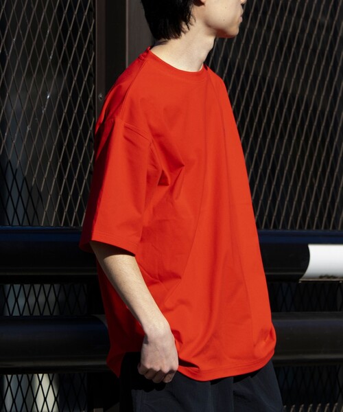 Franklin Climbing（フランクリンクライミング）の「【Franklin Climbing】FLEX TECH バックプリント 半袖ロゴTシャツ（Tシャツ/カットソー・メンズ・ホワイト/ブラック/グレー/レッド・M/L）」の7枚目の写真