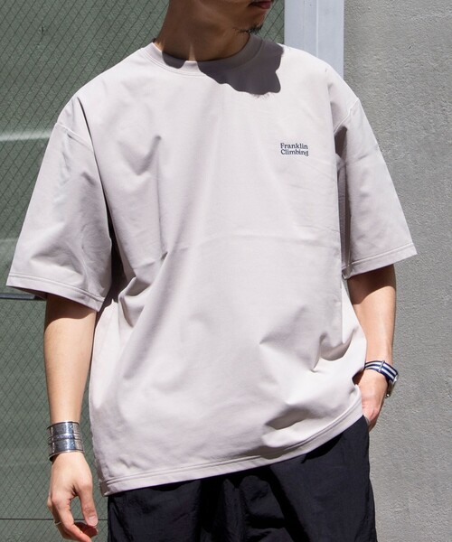 Franklin Climbing（フランクリンクライミング）の「【Franklin Climbing】FLEX TECH バックプリント 半袖ロゴTシャツ（Tシャツ/カットソー・メンズ・ホワイト/ブラック/グレー/レッド・M/L）」の16枚目の写真