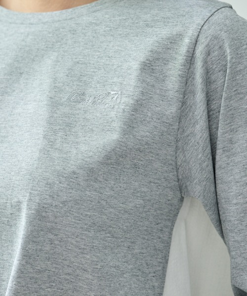 Arnold Palmer(アーノルドパーマー)の「ギンガム バック ドッキング フレア チュニック(チュニック・レディース・ライトベージュ/杢グレー/ブラック・L/M/S)」の7枚目の写真