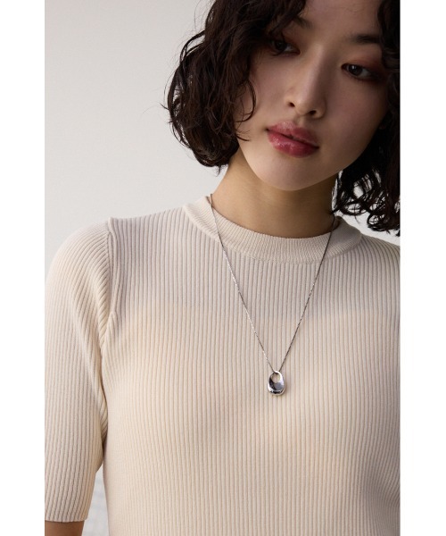 AZUL by moussy（アズールバイマウジー）の「マルチウェイニュアンスサークルネックレス（ネックレス・レディース・ゴールド系その他/シルバー・FREE）」の4枚目の写真
