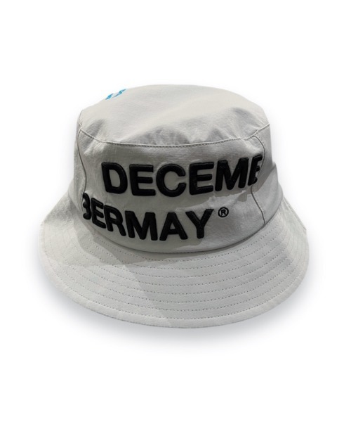 ディセンバーメイwater repellent bucket hatUNISEX Water repellent cap bucket hat（ハット）｜DECEMBERMAY