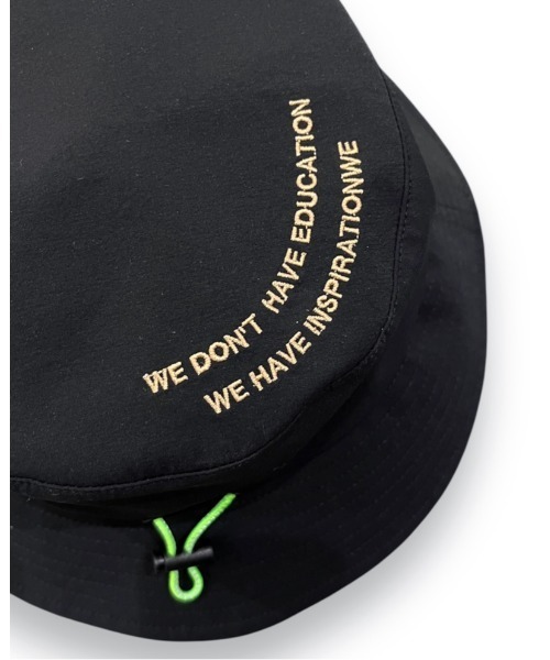 ディセンバーメイwater repellent bucket hatUNISEX Water repellent cap bucket hat（ハット）｜DECEMBERMAY