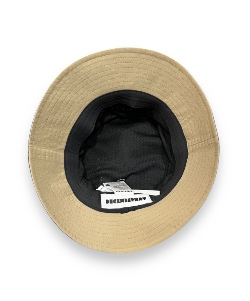 ディセンバーメイwater repellent bucket hatUNISEX Water repellent cap bucket hat（ハット）｜DECEMBERMAY