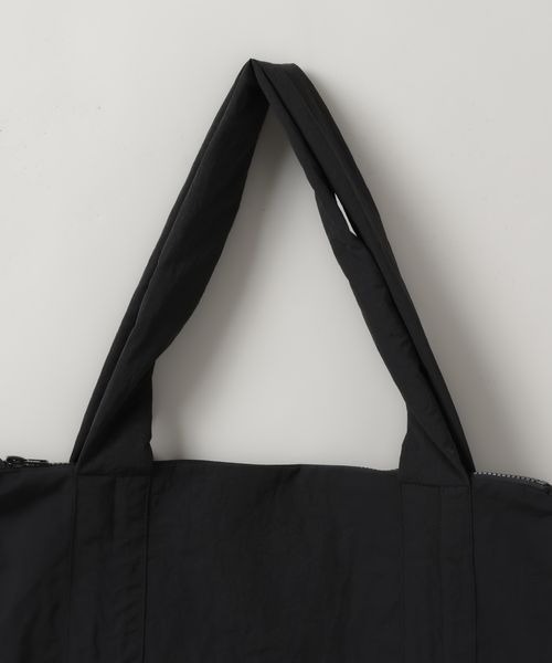 JEANASIS(ジーナシス)の「【WEB・一部店舗限定】ロゴエコBAG/319748(エコバッグ/サブバッグ・レディース・シルバー/ブラック・FREE)」の5枚目の写真
