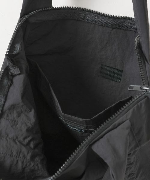 JEANASIS(ジーナシス)の「【WEB・一部店舗限定】ロゴエコBAG/319748(エコバッグ/サブバッグ・レディース・シルバー/ブラック・FREE)」の8枚目の写真
