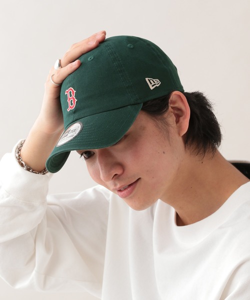 NEW ERA(ニューエラ)の「【NEW ERA】CASUAL CLASSIC/MLBロゴキャップ(キャップ・メンズ・グリーン系その他/ネイビー/グレー/キャメル・FREE)」の2枚目の写真