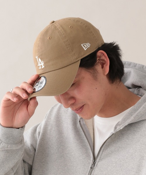 NEW ERA(ニューエラ)の「【NEW ERA】CASUAL CLASSIC/MLBロゴキャップ(キャップ・メンズ・グリーン系その他/ネイビー/グレー/キャメル・FREE)」の4枚目の写真