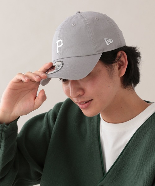 NEW ERA(ニューエラ)の「【NEW ERA】CASUAL CLASSIC/MLBロゴキャップ(キャップ・メンズ・グリーン系その他/ネイビー/グレー/キャメル・FREE)」の1枚目の写真