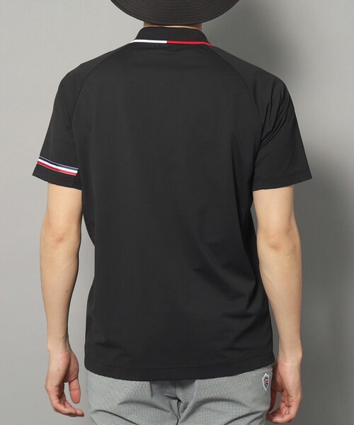 adabat（アダバット）の「【新レーベル ADABAT NAVY】UVカット/吸水速乾 ドライカノコラインポロシャツ（ポロシャツ・メンズ・ホワイト/ブラック・52/50/48/46）」の22枚目の写真