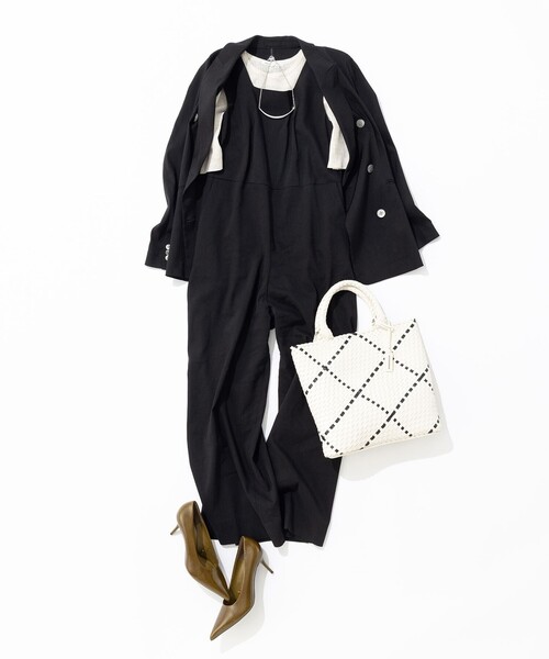 セール】【洗える】リネンレーヨンストレッチ スクエアネック