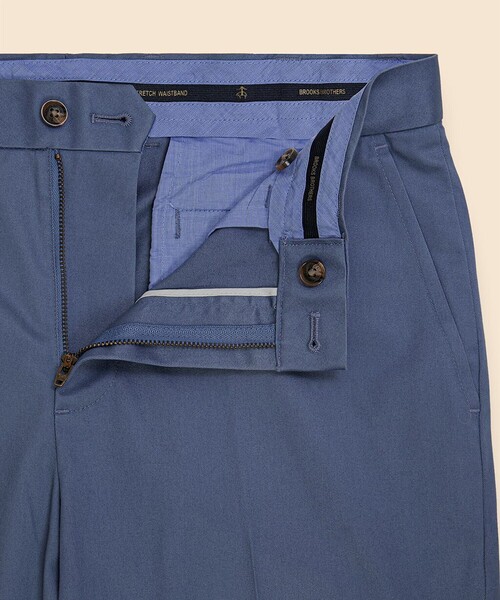 BROOKS BROTHERS（ブルックスブラザーズ）の「ライトウエイト アドバンテージチノ プレーンフロントパンツ Slim（チノパンツ・メンズ・ブルー/グレー・30inch/31inch/32inch/33inch/34inch/36inch/38inch/29inch/35inch/37inch）」の13枚目の写真