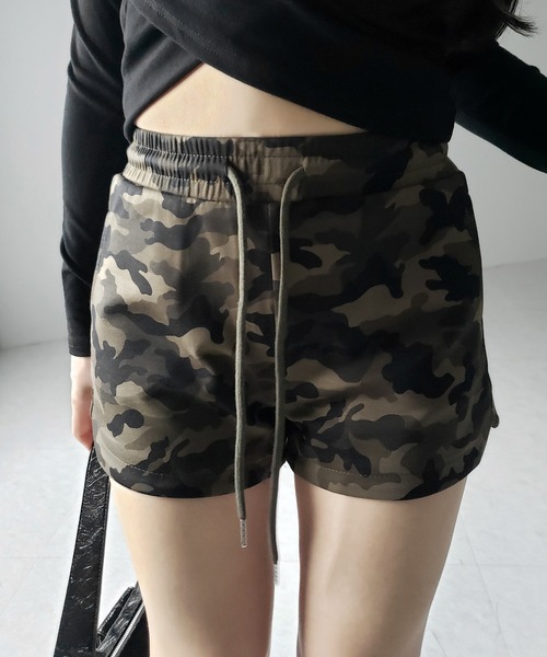 Camouflage Shorts/カモフラージュショーツ ROKX ロックス エムジー カモフラージュショーツ ストレッチ