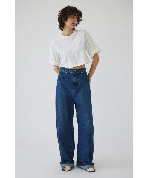 【完売】リムアーク　Middle straight blue denim 38 RIM.ARK - リムアーク Middle straight blue denim 38の通販 by