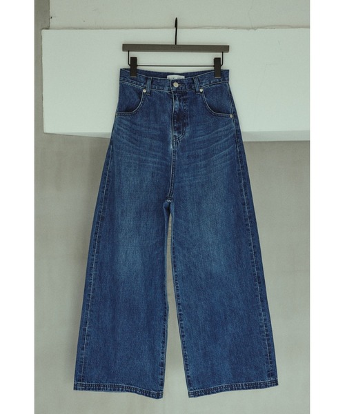 RESTOCK PRE ORDER】Middle straight blue denim ミドル