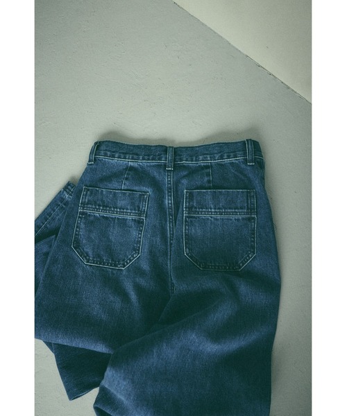 RESTOCK PRE ORDER】Middle straight blue denim ミドル