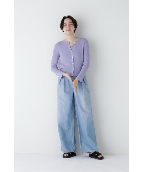 美品！Healthy DENIM ヘルシーデニム ワイドデニム 3サイズ展開】【Healthy DENIMコラボ】ワイドデニム（デニム