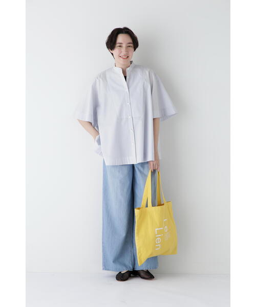 Healthy denim(ヘルシーデニム)の「◆【Healthy Denimコラボ】タックワイドデニムパンツ(デニムパンツ・レディース・ネイビー/ブルー・LARGE/MEDIUM/SMALL)」の14枚目の写真