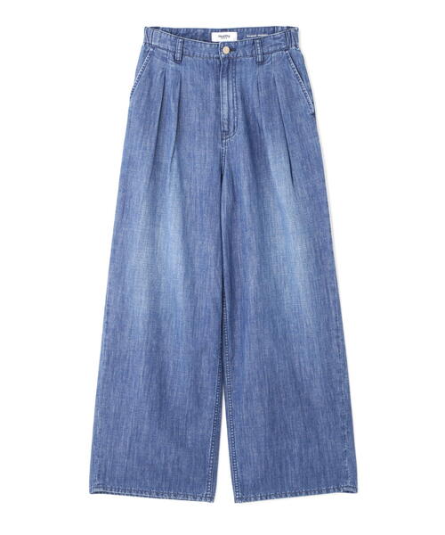 美品！Healthy DENIM ヘルシーデニム ワイドデニム Healthy DENIMコラボ】ワイドデニム | human woman（ヒューマン