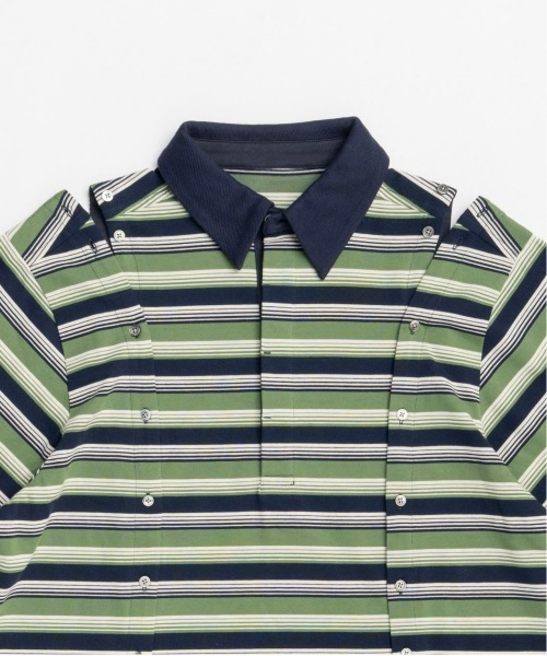 Multiway Button Polo Shirt/マルチウェイボタンポロシャツ