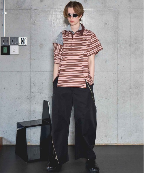 Multiway Button Polo Shirt/マルチウェイボタンポロシャツ【MAISON