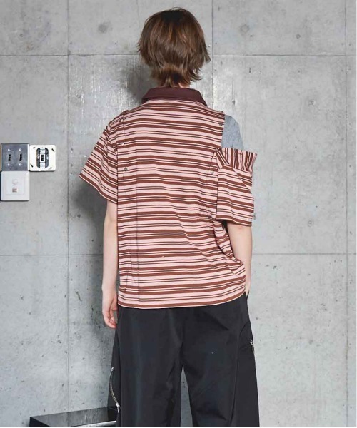 Multiway Button Polo Shirt/マルチウェイボタンポロシャツ【MAISON