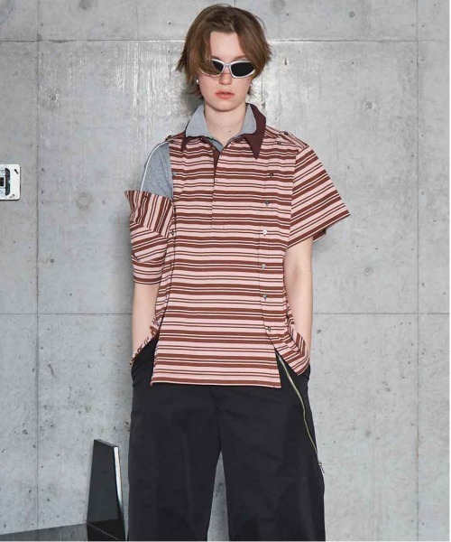 Multiway Button Polo Shirt/マルチウェイボタンポロシャツ