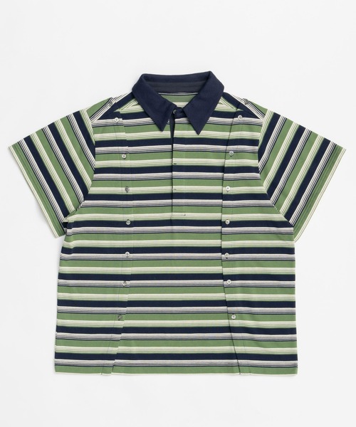 Multiway Button Polo Shirt/マルチウェイボタンポロシャツ