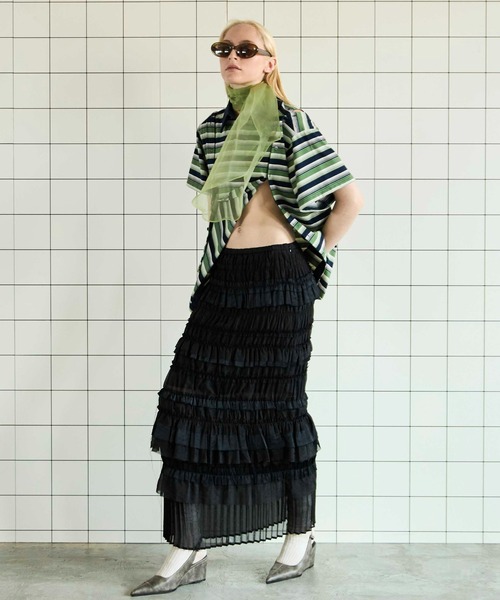 Multiway Button Polo Shirt/マルチウェイボタンポロシャツ