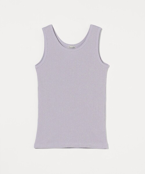 Steven Alan（スティーブンアラン）の「＜Steven Alan＞ラメ テレコ タンクトップ（タンクトップ・レディース・ネイビー/ライラック/クリーム・FREE）」の10枚目の写真