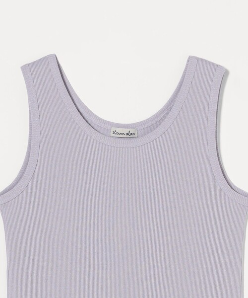 Steven Alan（スティーブンアラン）の「＜Steven Alan＞ラメ テレコ タンクトップ（タンクトップ・レディース・ネイビー/ライラック/クリーム・FREE）」の12枚目の写真